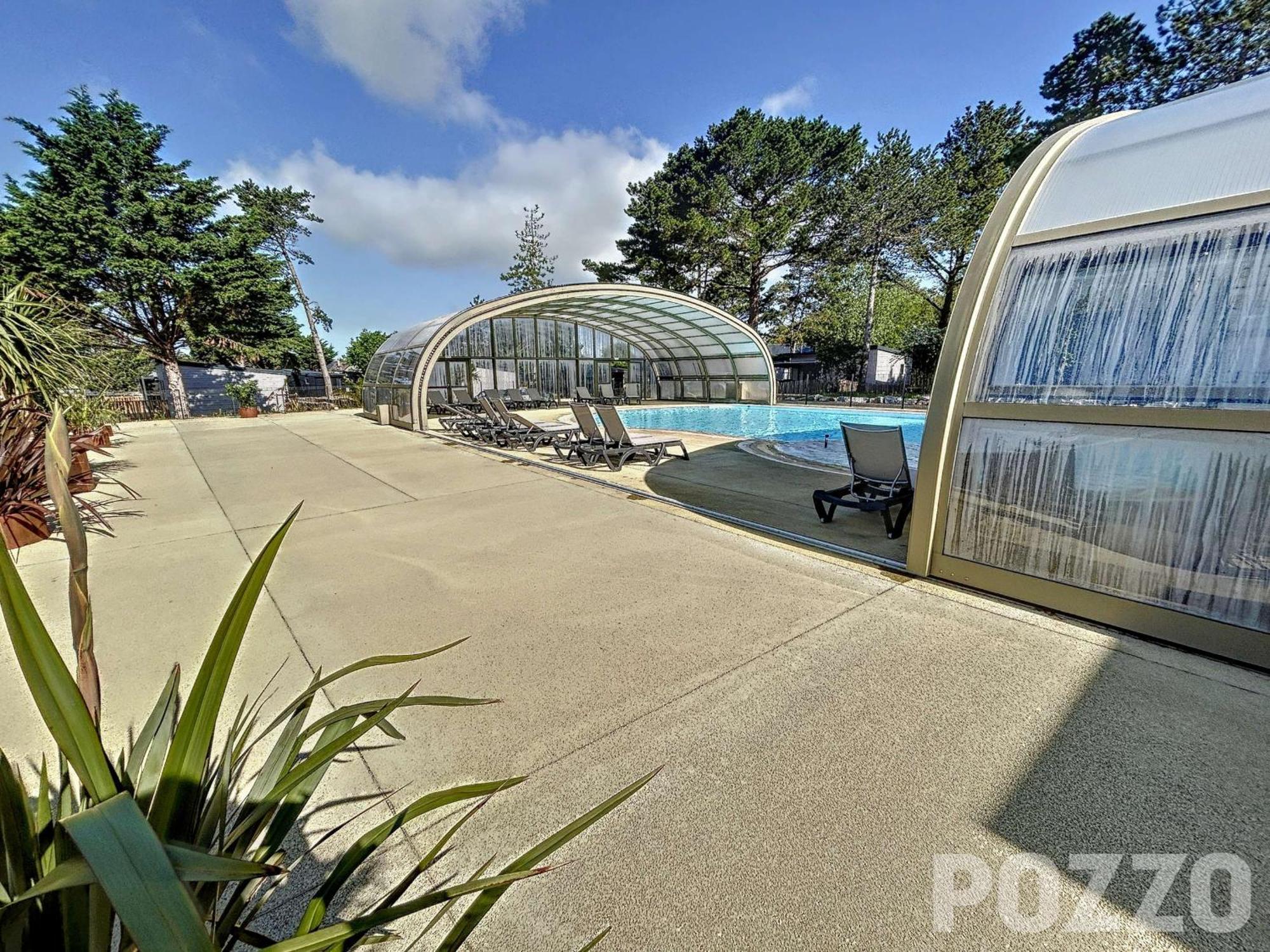 Chalet Standing 4 Pers. Avec Piscine Chauffee, Proche Plage, Wifi Inclus - Fr-1-361-514 Jullouville-les-Pins Exterior photo